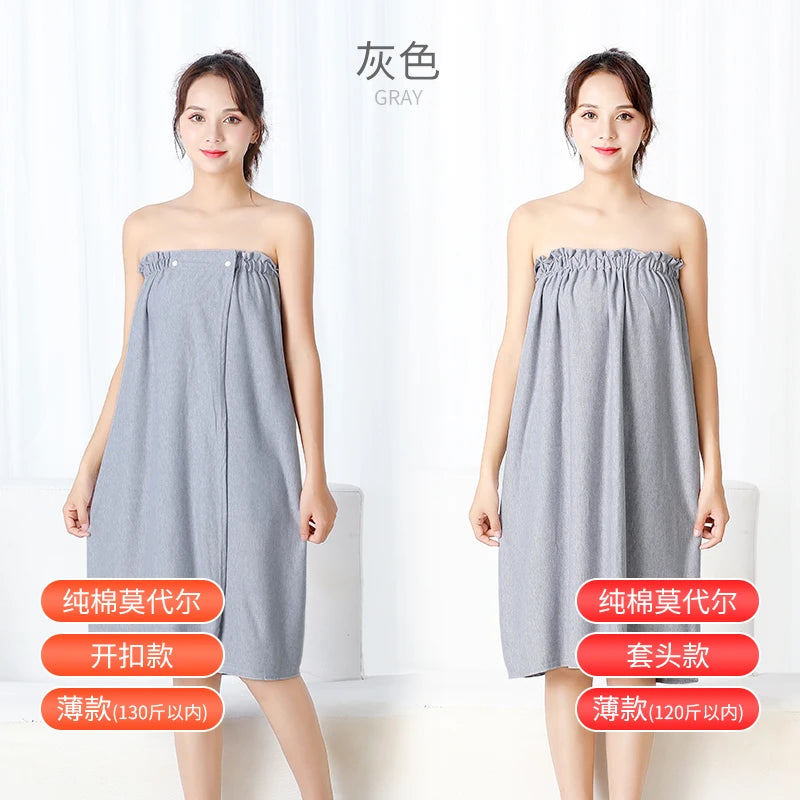 Women's Versatile Microfiber Bath Wrap - Premium Soft Handmade Towel for Spa, Salon, Sauna & Home