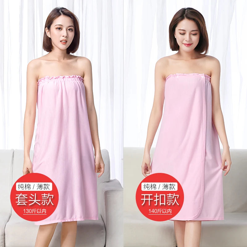 Women's Versatile Microfiber Bath Wrap - Premium Soft Handmade Towel for Spa, Salon, Sauna & Home