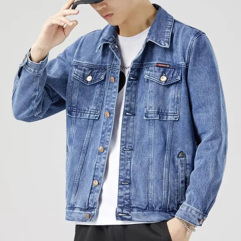 Men's 2024 Plus Size Padded Denim Cotton Jacket - Thicker, Warmer, and Stylish Winter Essential!"