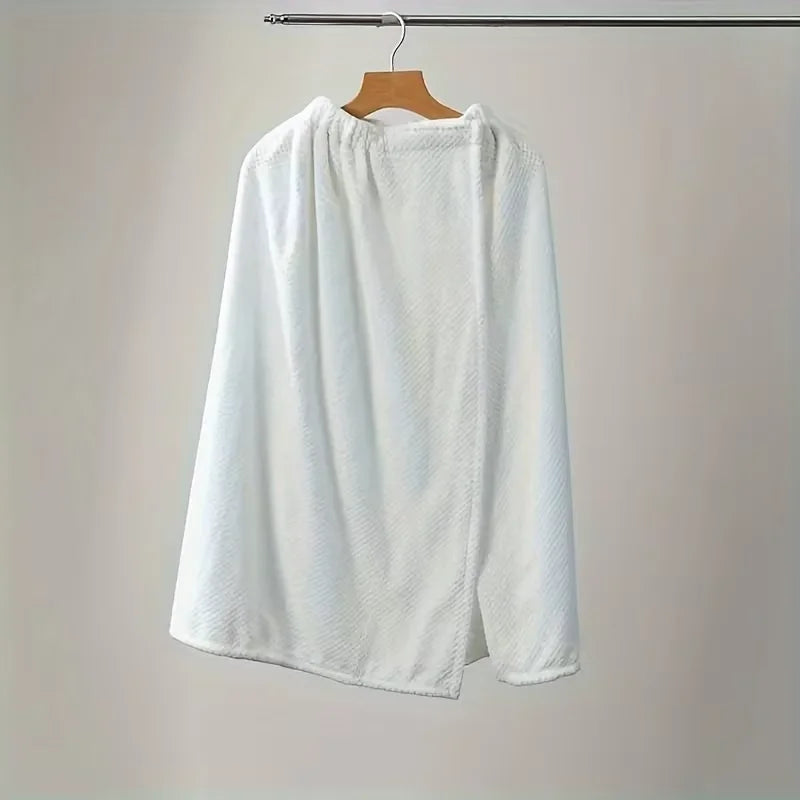 Women's Spa Bath Wrap Towel - Luxury Microfiber Strapless Robe, Ultra-Soft 100% Polyester Shower Towel