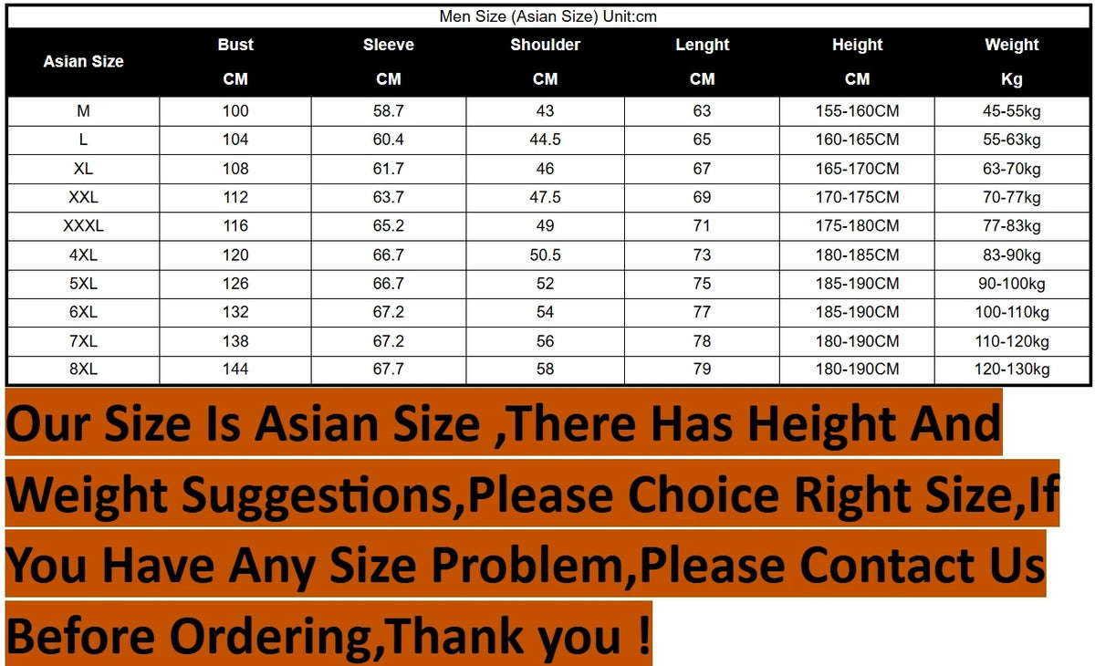 Men’s Stand Collar Zip-Up Casual Jacket with Zippered Pockets, Sizes M–8XL