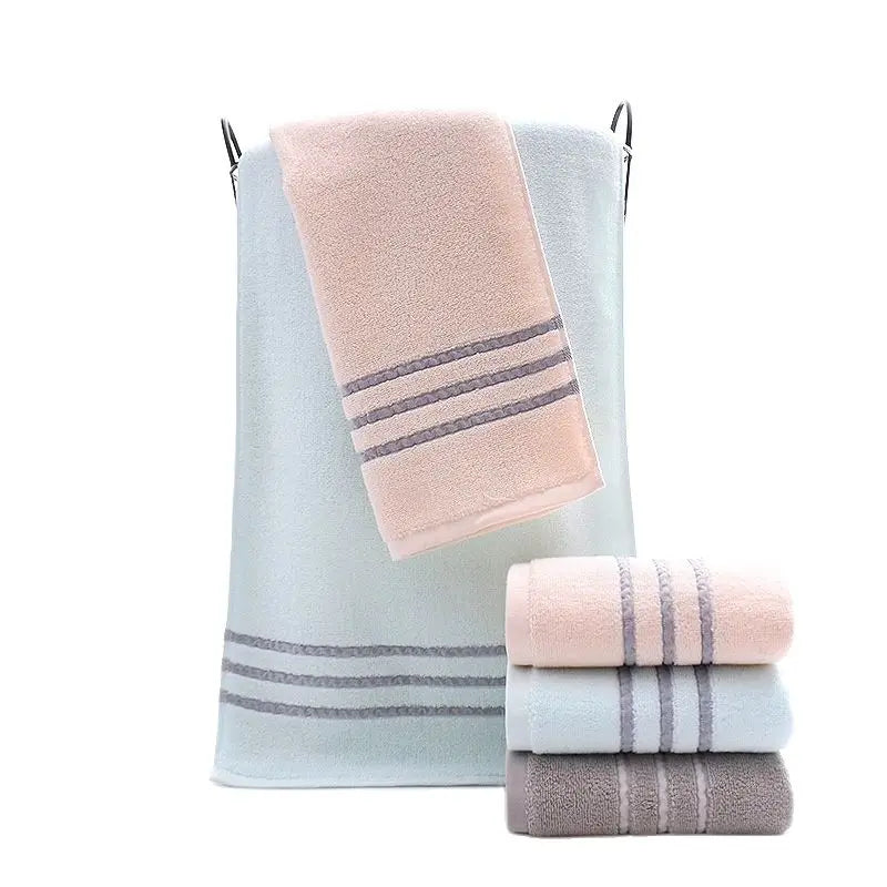 100% Pure Cotton Thick Bath Towel - Soft Absorbent Hotel Spa Towel