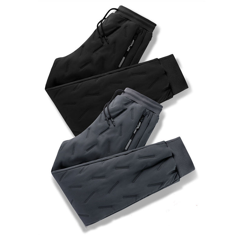 Men's Cozy Velvet Fleece Pants for Winter Comfort & Style