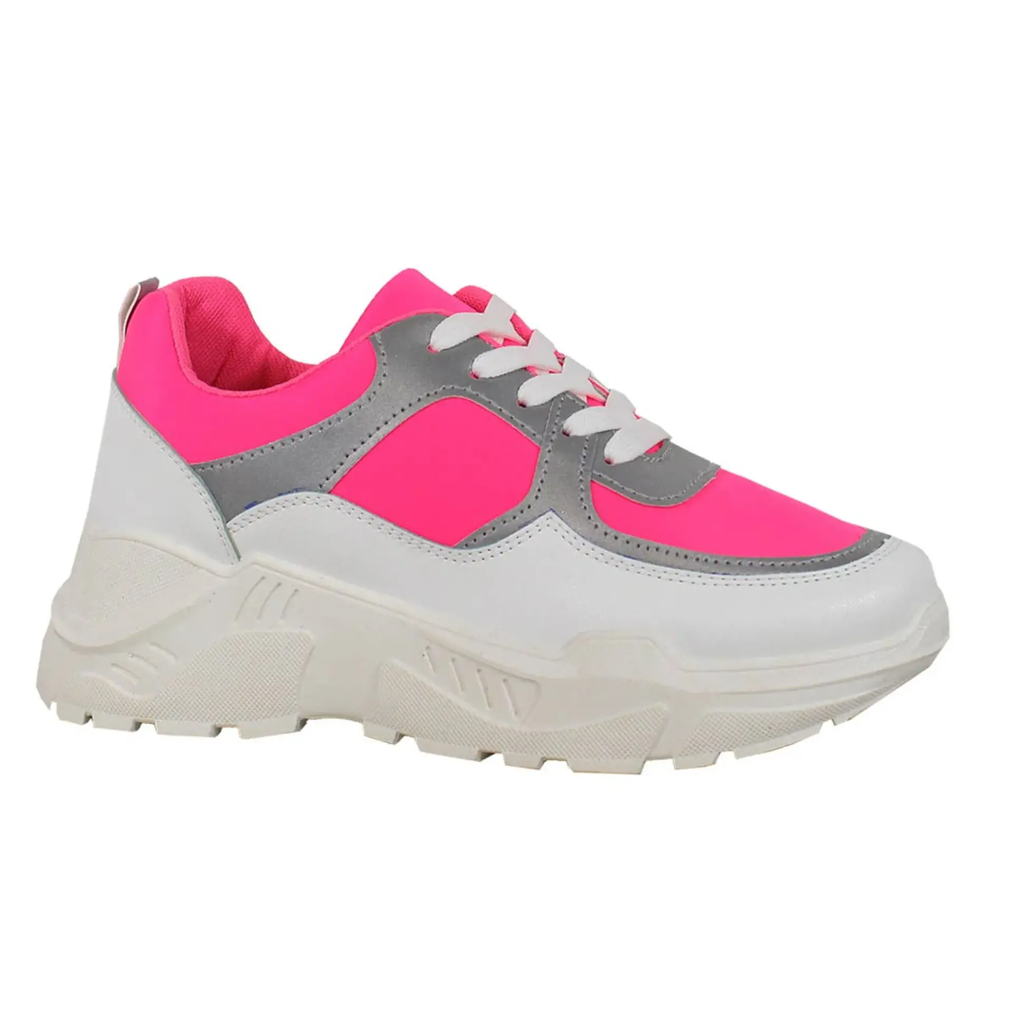 Unisex Thunder Neon Chunky Platform Sneakers - Retro Dad Shoes